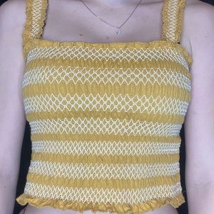 Cropped tank top